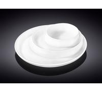 Wilmax plat de service compartimenté, porcelaine, 25,5 cm, WL-992691/A