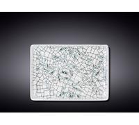 Wilmax Plat de service rectangulaire, 23,5 x 17 cm, Olive Green - WL-671551/A