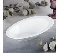 Wilmax plat en porcelaine, 33,5 x 23 cm, collection Stella, WL-992814/A