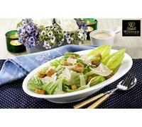 Wilmax plat en porcelaine, ovale, 27,5 x 18,5 cm, WL-992657/A
