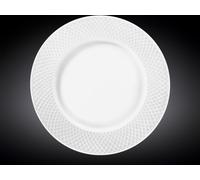 Wilmax Porcelaine Assiette plate 25,5 cm Paquet de 6 WL-880101/6C