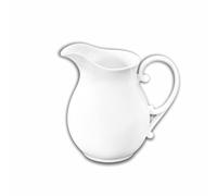 Wilmax - Pot blanc - 830 ml - Pot en porcelaine pour boissons froides et chaudes - bec verseur large - haute qualité - pour usage domestique, restauration - théière - coffret cadeau