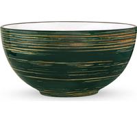 Wilmax saladier en porcelaine,Collection Spiral, vert, 600 ml - WL-669530/A