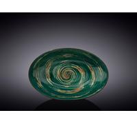 Wilmax Saladier ovale 25 x 16,5 x 6 cm Porcelaine verte - WL-669540/A