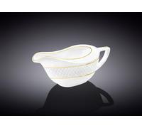 Wilmax saucière avec bord doré, 230 ml porcelaine - WL-880102501/A