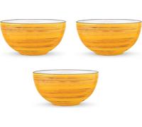 Wilmax SPIRAL Bols en porcelaine, set de 3, 14 cm, 600 ml | WL-669430/A3