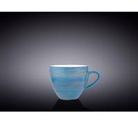 Wilmax tasse à café, 190 ml, bleu, porcelaine, WL-669635/A