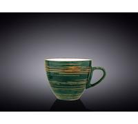 Wilmax tasse à café, 300 ml, vert, porcelaine, WL-669536/A