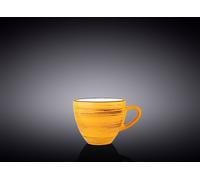 Wilmax tasse à expresso, 110 ml, jaune, porcelaine, WL-669434/A