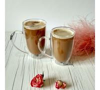 Wilmax tasses à double paroi, set de 2 tasses de 500 ml WL-888742/A2