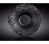 Wilmax Wavy Plateau profond, 30 cm, 700 ml, Noir - WL-663106/A