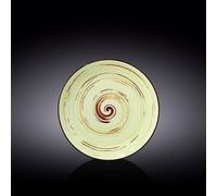 Wilmax WL-669112/A Assiette ronde en porcelaine Pistache Diamètre 20,5 cm