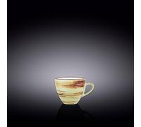 Wilmax WL-669133/A Tasse en porcelaine Pistache Capacité 75 ml