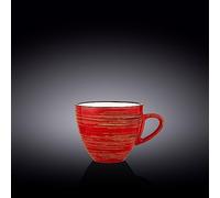 Wilmax WL-669236/A Tasse en porcelaine Rouge Capacité 300 ml