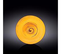 Wilmax WL-669423/A Plateau profond en porcelaine Jaune Ø 22,5 cm Capacité 1100 ml