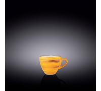 Wilmax WL-669433/A Tasse en porcelaine Jaune Capacité 75 ml