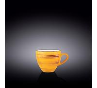 Wilmax WL-669435/A Tasse en porcelaine Jaune Capacité 190 ml