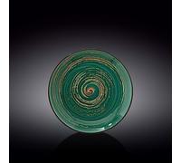 Wilmax WL-669512/A Assiette ronde en porcelaine Vert Diamètre 20,5 cm