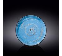 Wilmax WL-669619/A Assiette ronde en porcelaine Bleu 23 cm