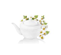 Wilmax WL-880110/1C Théière en porcelaine Blanc Capacité 900 ml