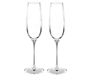 Wilmax WL-888048/2C Lot de 2 flûtes à champagne Capacité 260 ml