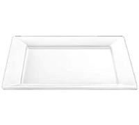 Wilmax WL-991222/A Assiette à dessert en porcelaine Blanc 18,5 cm x 18,5 cm