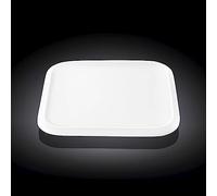 Wilmax WL-991228/A Assiette en porcelaine Blanc 25,5 cm x 25,5 cm