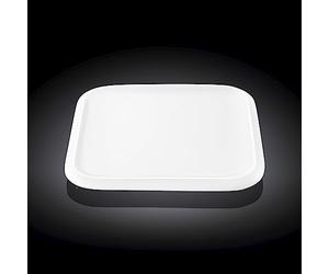 Wilmax WL-991228/A Assiette en porcelaine Blanc 25,5 cm x 25,5 cm