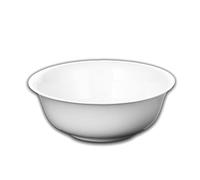 Wilmax WL-992005/A Bol en porcelaine, blanc, diamètre : 20 cm, capacité : 1600 ml