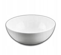 Wilmax WL-992566/A Bol en porcelaine, blanc, diamètre : 20 cm, capacité : 1700 ml