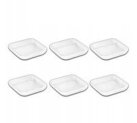 Wilmax WL-992676/A Petit plat en porcelaine Blanc Longueur 8,5 cm Largeur 8,5 cm