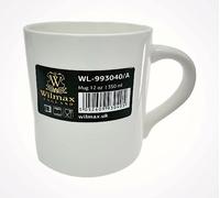 Wilmax WL-993040/A Tasse en porcelaine Blanc Capacité 350 ml