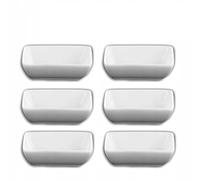 Wilmax WL-996012/A Lot de 6 saucières 8 x 6 cm