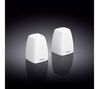 Wilmax WL-996092SP Ensemble sel et poivre en porcelaine Blanc