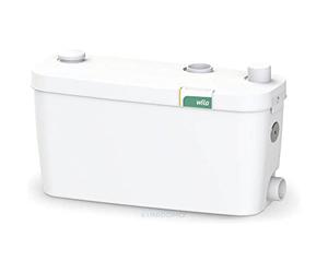 Wilo HiDrainlift 3-35 Système de relevage compact des eaux usées pour eaux usées sans matières fécales pour le drainage des douches, machines à laver, lave-vaisselle et lavabos, 3 ports, 5500 l/h, 0,7