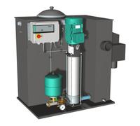 Wilo Wilo Système de pompe individuelle Economy CO/T-1 Helix V 404/EC, G11/4/G11/4, 0,55 kW Quantité:1