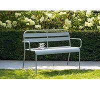Wilsa Garden Banc de jardin en aluminium 2 places - Soha gris galet - 606006