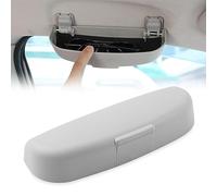 WILSEM Porte-Lunettes Soleil Voiture Boîte À Lunettes pour Renault pour Megane 2 3 pour Duster pour Logan pour Clio pour Laguna 2 pour Sandero pour Scenic 2 pour Captur Étui Lunettes (Color : A)