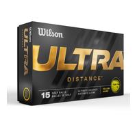 Wilson 23' Ultra Golfballen - 15 Pack Afstand Geel, Wilson 23' U (Multiplatform)
