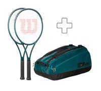 Wilson 2x 104 v9 + sac de tennis