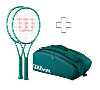 Wilson 2x Blade 100L V10 plus sac de raquettes 1