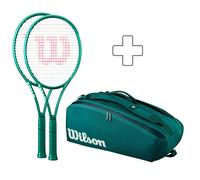 Wilson 2x Blade 100L V10 + sac de tennis 1