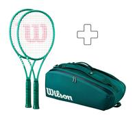 Wilson 2x Blade 98 18X20 v10 + sac de tennis 4