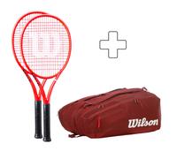 Wilson 2x Defyer 98 Pro V1 plus sac de raquettes 1