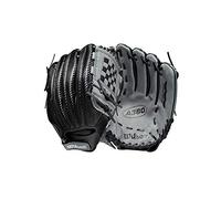 Wilson A360 Baseball 12,5" Lht Gant pour Hommes, Noir, L