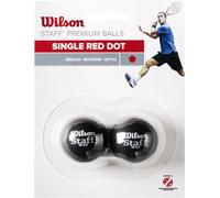 WILSON Staff Balle de Squash Mixte Adulte, Noir, Taille Unique
