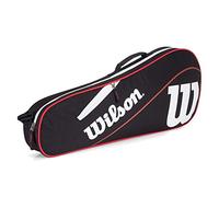 Wilson Advantage Iii Triple Racket Bag Noir/Rouge Taille unique Unisex