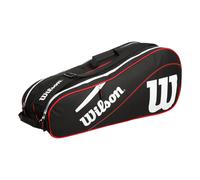 Wilson Advantage III Six Housse De Raquette-Noir,Blanc