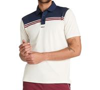 Wilson Men Spring All Seasons Stripe Polo Beige XL