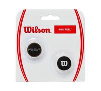 Wilson Antivibrateur Pro Feel Pro Staff – Pack de 2 unités – Noir/Argent